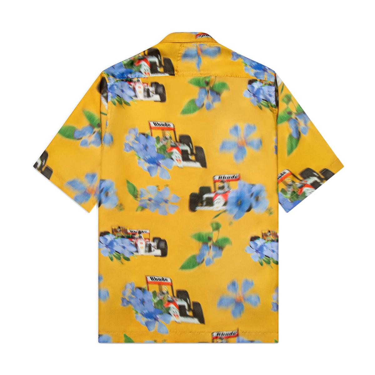 Loix Silk Shirt 'Yellow Mulberry'