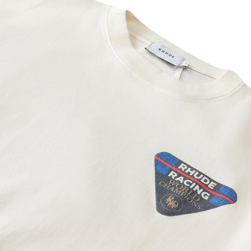 Race Patch Tee 'Vintage White'