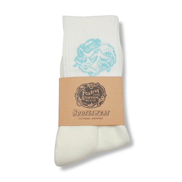 UNC 2341 Socks 'Cream Carolina'