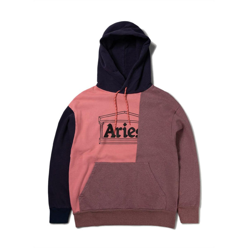 OD Colour-Block Temple Essential hoodie 'Pink'