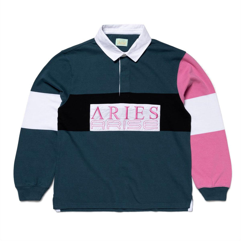 Buy now Aries Arise COLOUR - BLOCKED RUGBY SHIRT - SRAR40214 - PTL - Big  Graphic Hoodie Big Bw