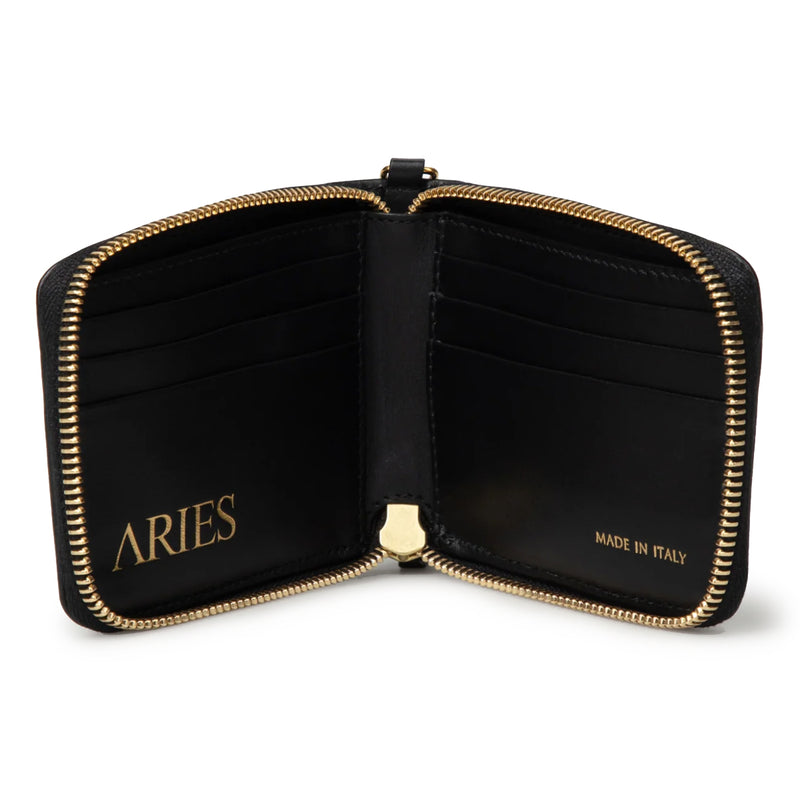 Aries Bobby Leather Wallet 'Black' – HealthdesignShops