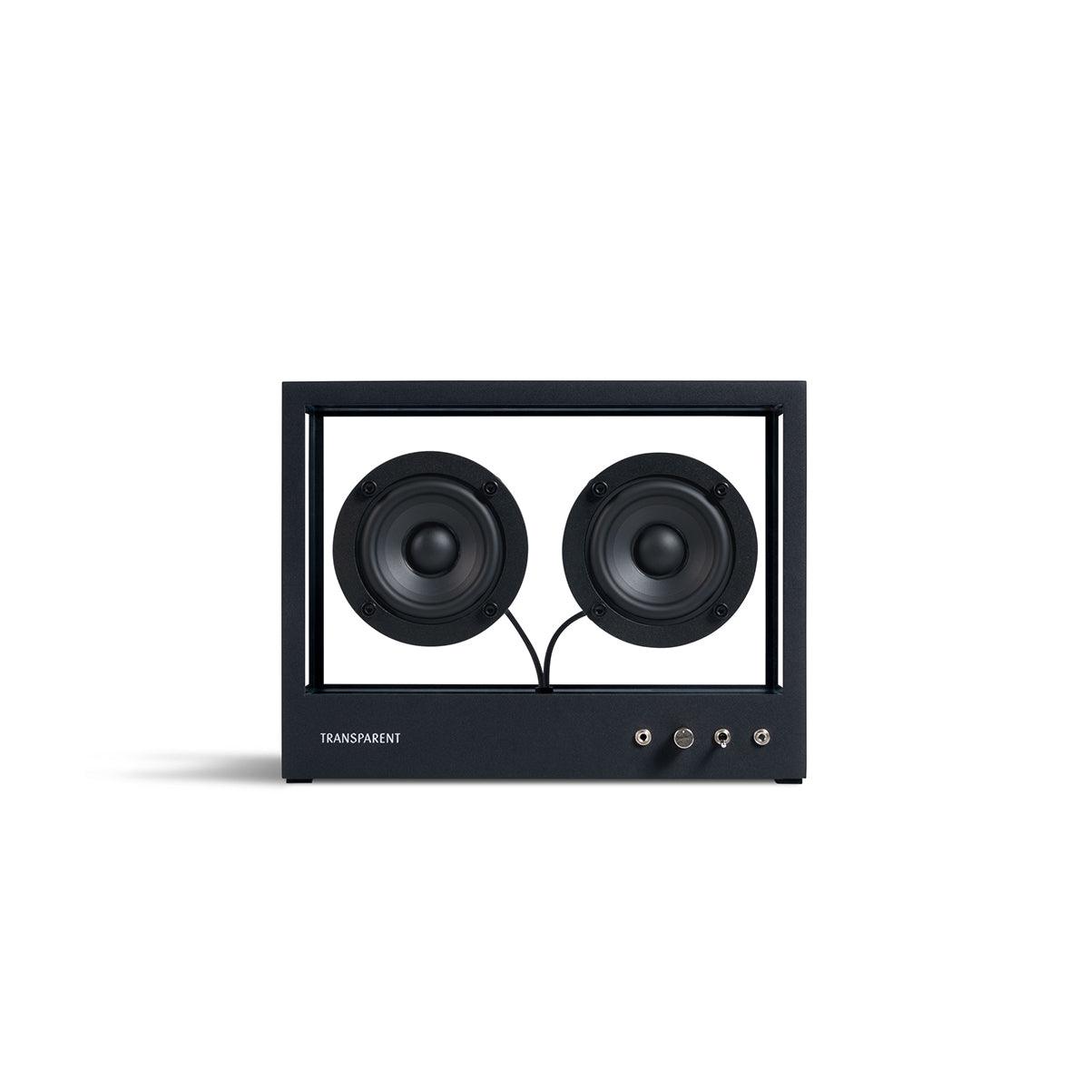 Small Glass Speaker 'Black'