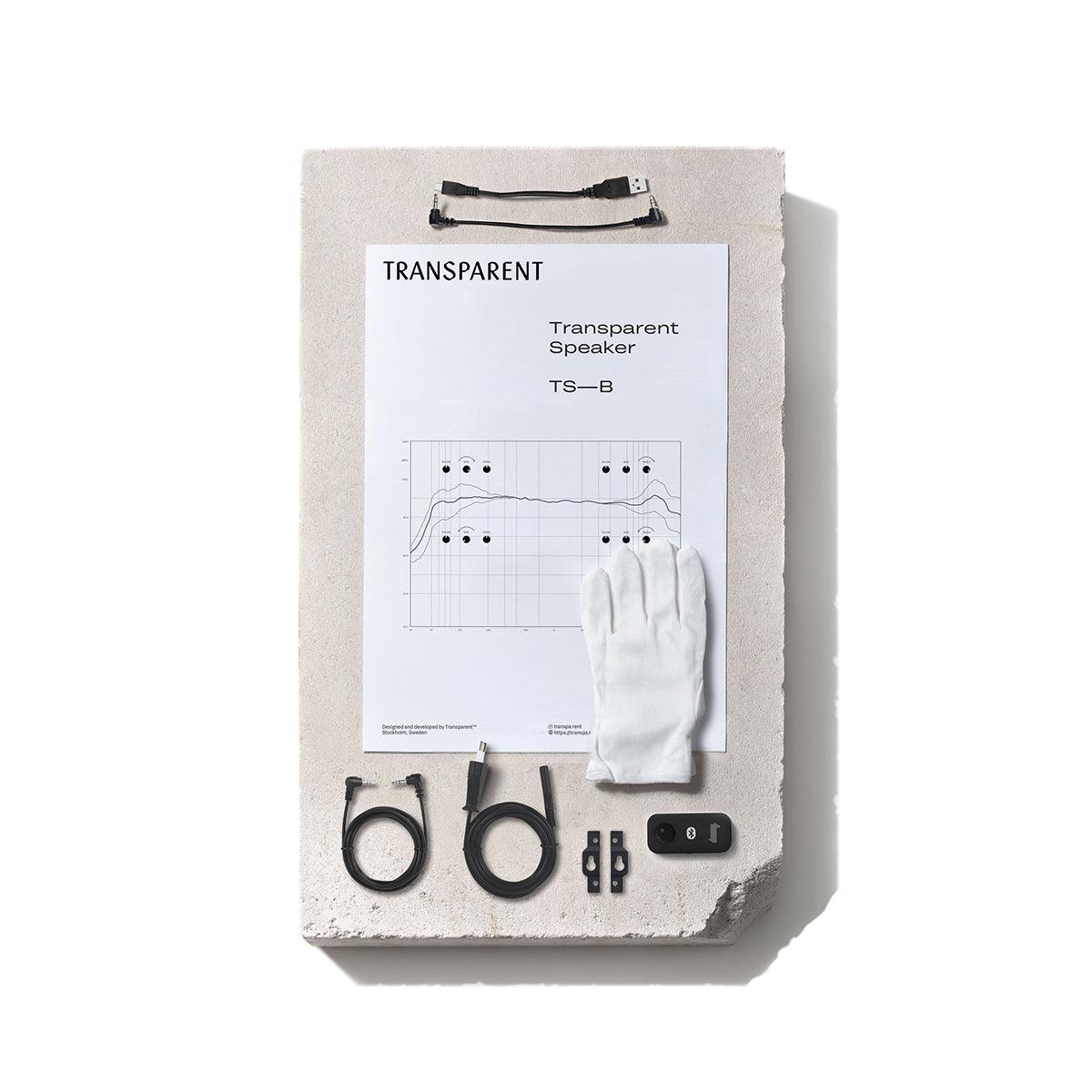 TRANSPARENT SPEAKER　TS-B Transparent Speaker – Teak New York
