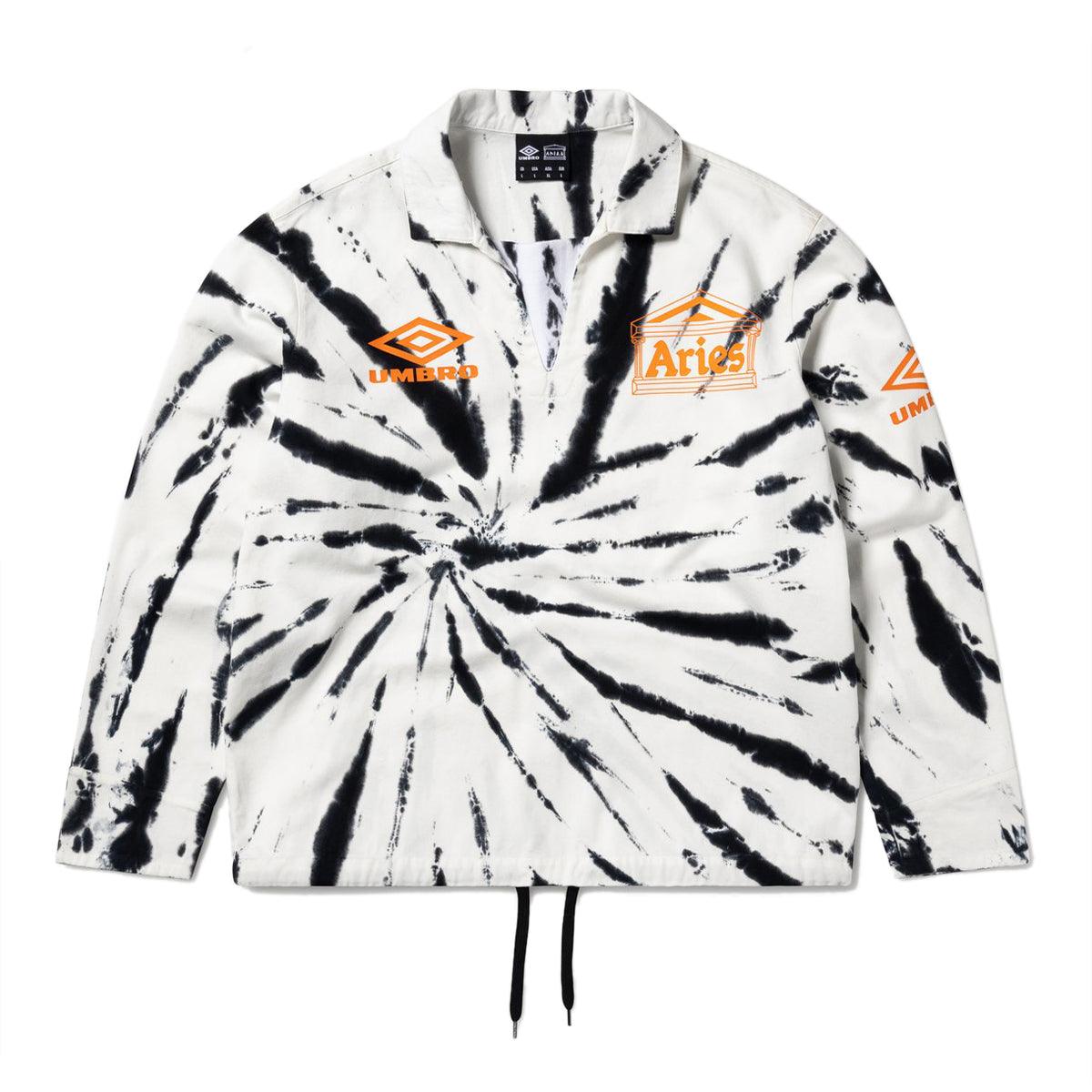 + Umbro Tie Dye Pro 64 Pullover 'Black Spiral'
