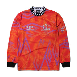 + Umbro L/S Football Jersey 'Red Purple'