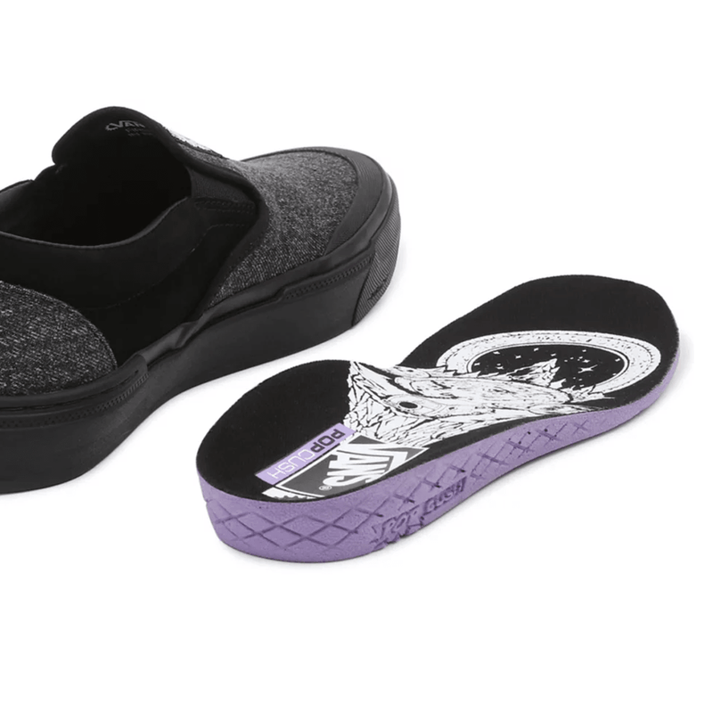 Vans FAST AND LOOSE BMX Slip On Black Limited Edt