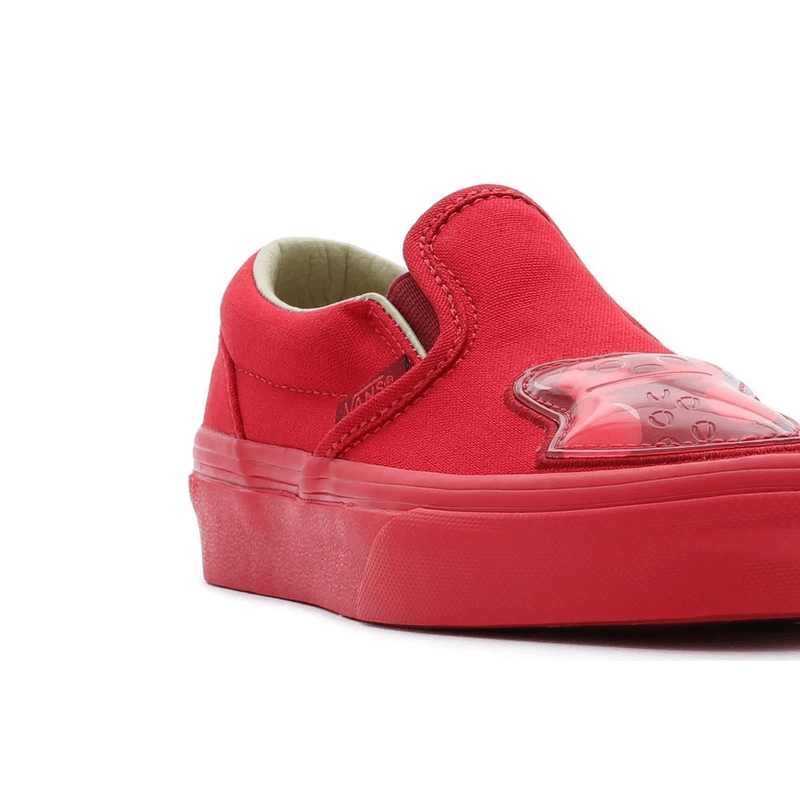 Low top all red vans online