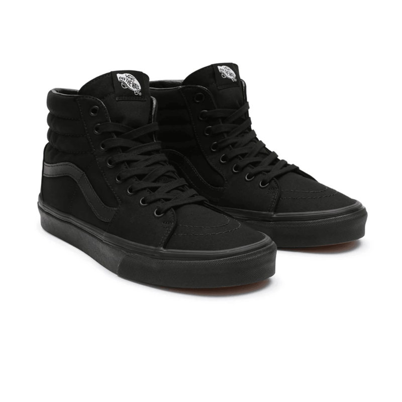 All black 2025 mid top vans