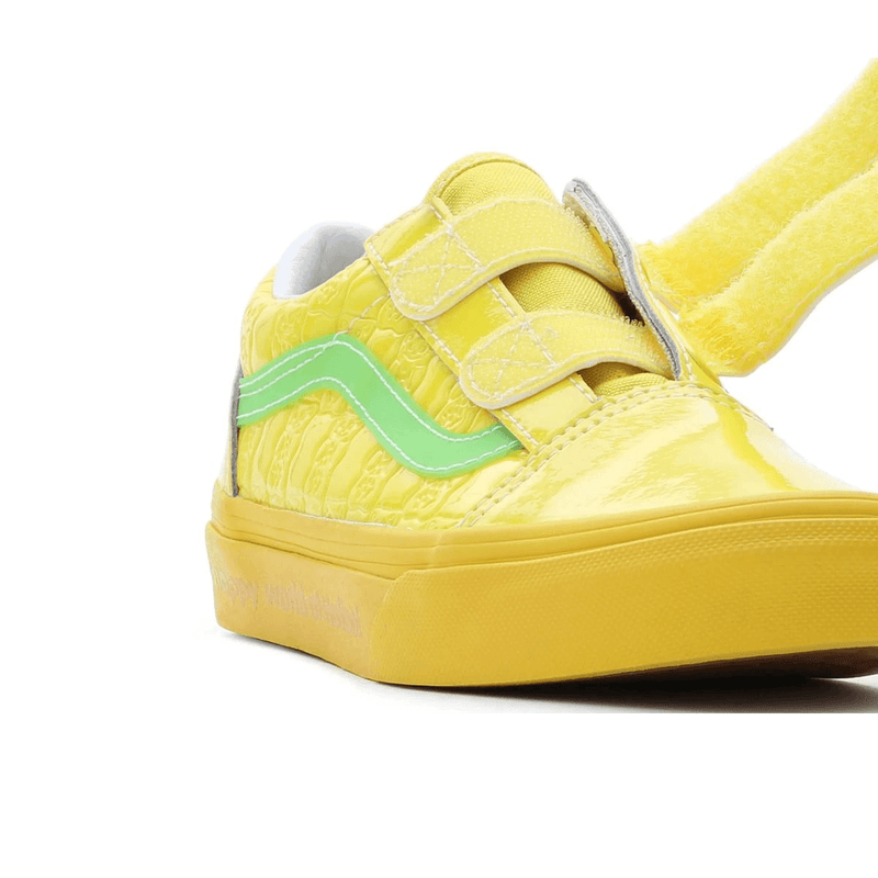 Vans Haribo Kid s Old Skool V Checkerboard Yellow Limited Edt