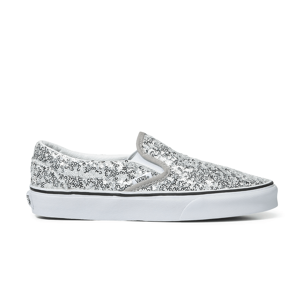 Black slip hot sale on vans girls