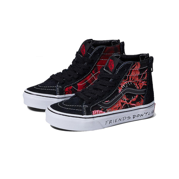 Vans VN0A5KRFB0K1 + Stranger Things Kid's SK8 - Hi Zip 'Friends