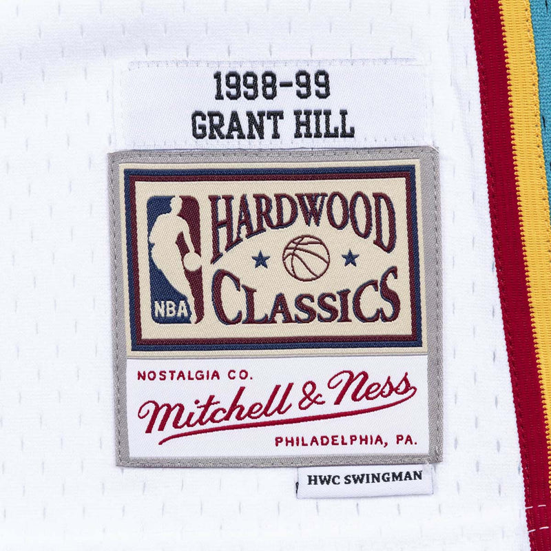 Detroit Pistons Grant Hill Hardwood Classics Road Swingman Jersey