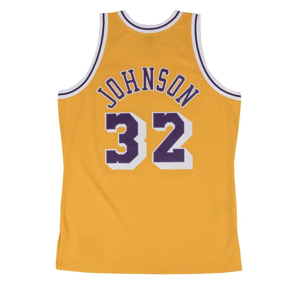 NBA Swingman Jersey Los Angeles Lakers Home 1984-85 Magic Johnson