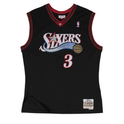 Mitchell & Ness Philadelphia 76ers Allen Iverson Swingman Black Jersey