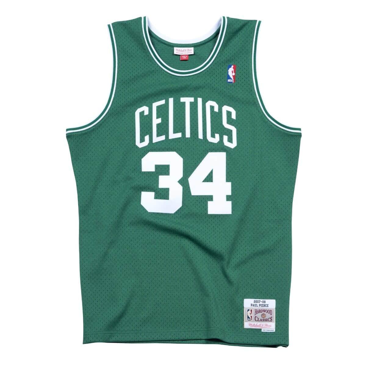 NBA Hardwood Classics Swingman Jersey Boston Celtics Paul Pierce 2007-08