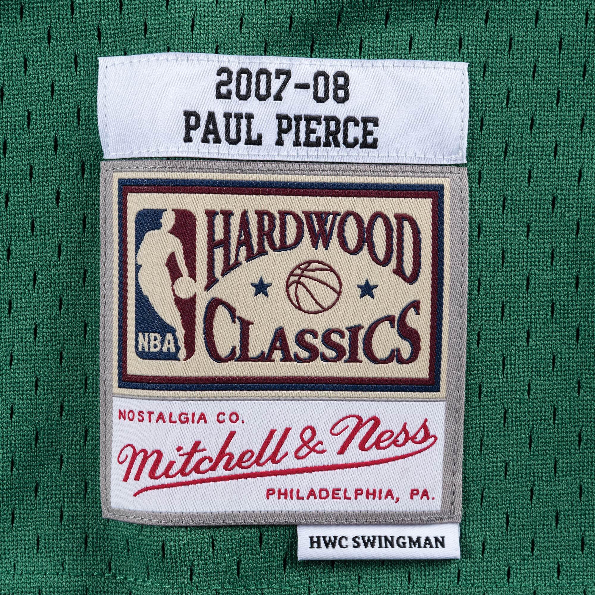 NBA Hardwood Classics Swingman Jersey Boston Celtics Paul Pierce 2007-08